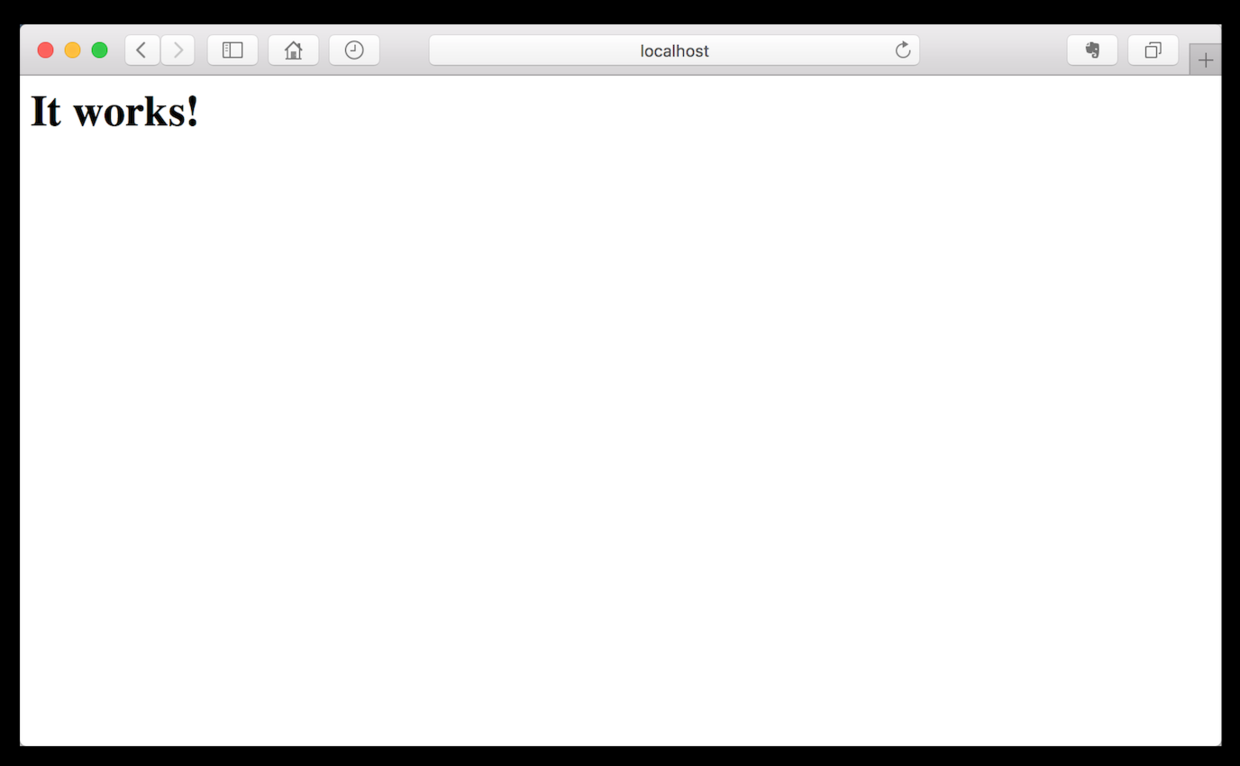 启动 Apache 服务