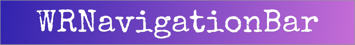 WRNavigationBar